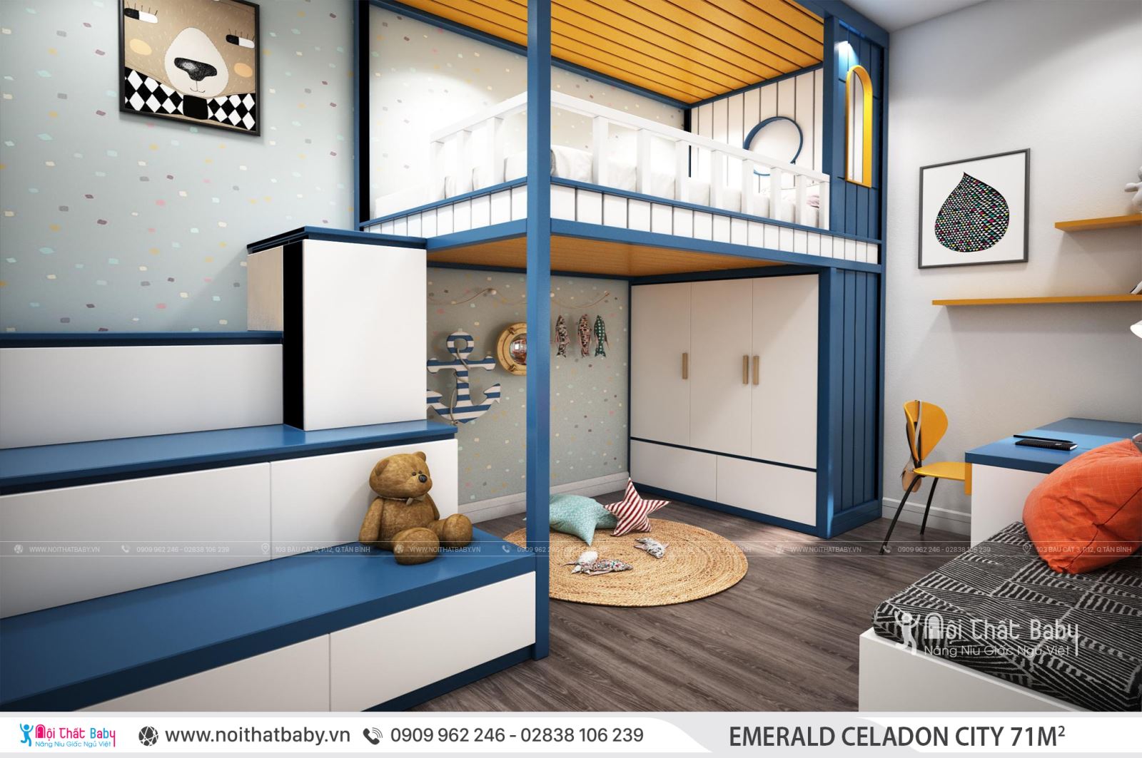 Tổng hợp các mẫu thiết kế nội thất Chung cư Emerald Celadon City